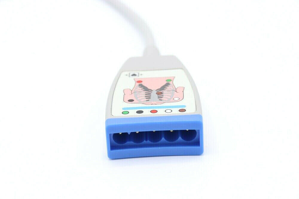 Philips 12 pin 5 Leads ECG EKG Trunk Cable Agilent