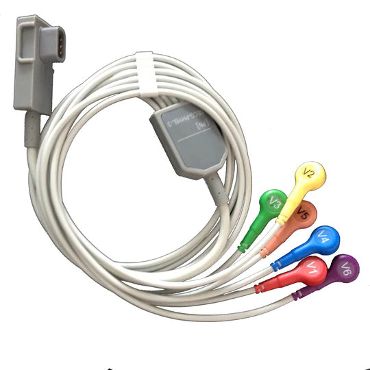 Physio Control 11111-000022 Compatible V Lead Cable