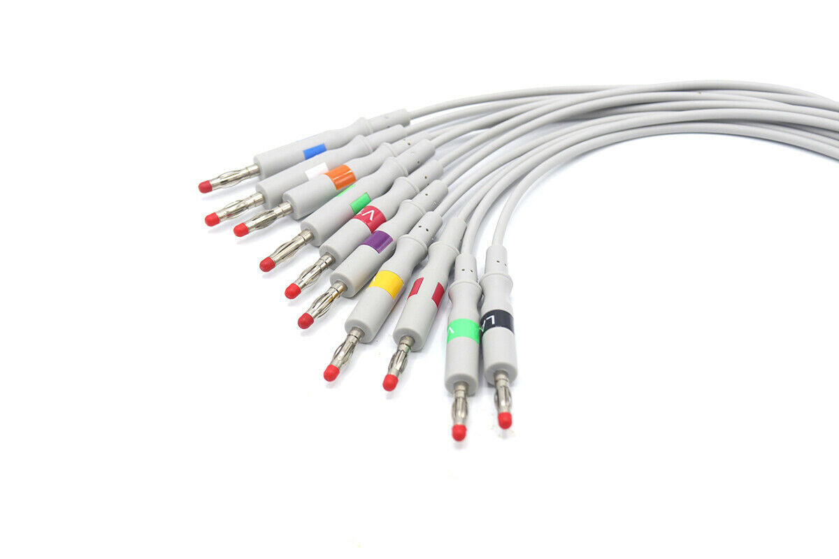 Burdick 10 Leads Banana EKG Leadwire 929304150