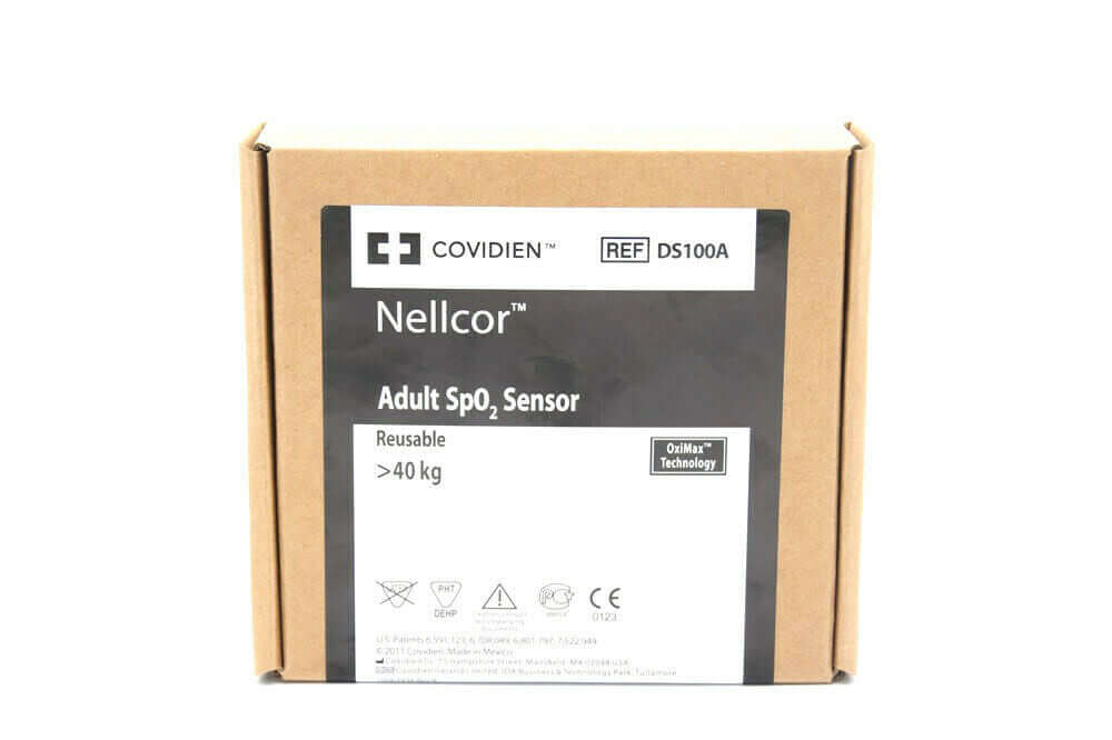 Covidien Nellcor DS100A Adult SpO2 Sensor Original-LOT OF 1