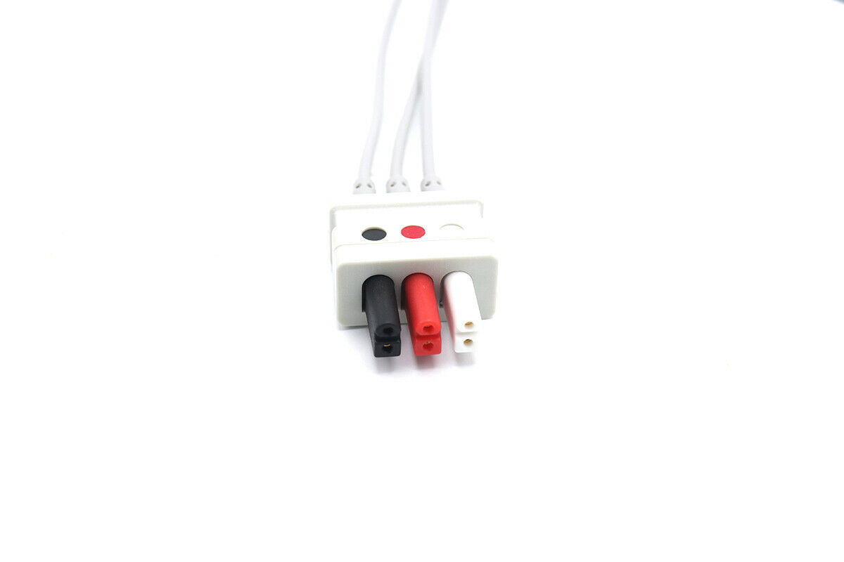 Datex Ohmeda, Midmark Leadwires 3/5 Leads Snap AHA ECG/EKG Cable
