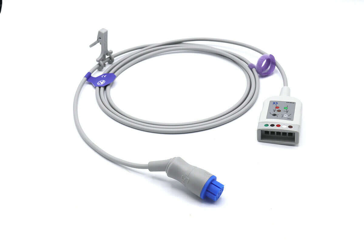 Datex Ohmeda ECG Trunk Cable 10 Pin 5 Leads 545303HEL