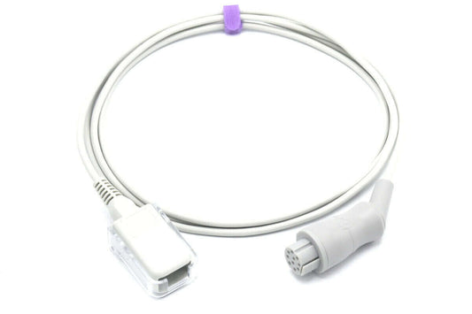 Datex Ohmeda SpO2 Adapter Compatible OXYF4N Cable