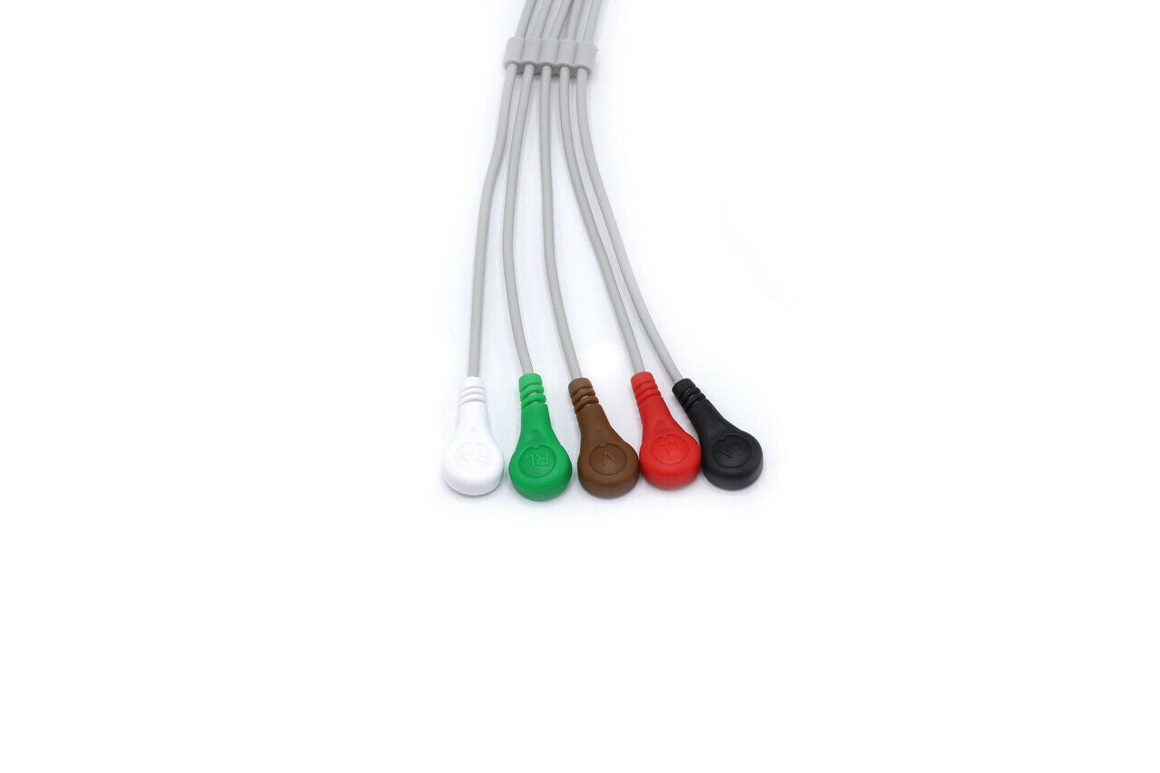 ECG 0012-00-1156-01 Snap 5 Leads