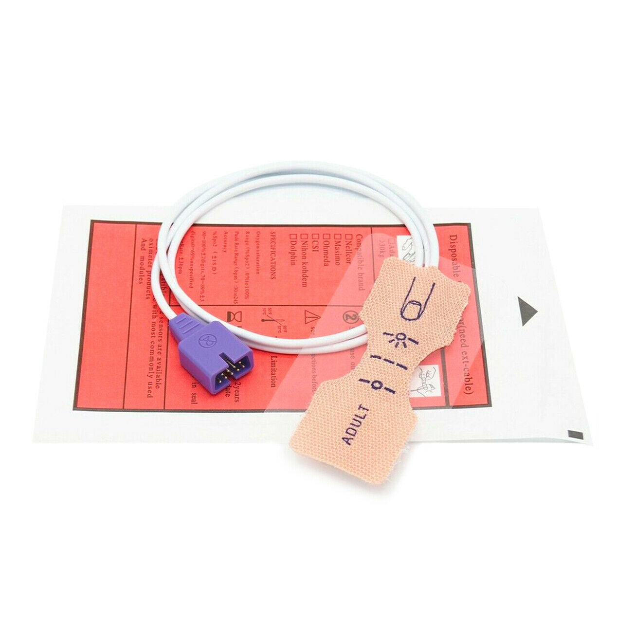 GE Healthcare Disposable Compatible SPO2 Sensor DS-100A