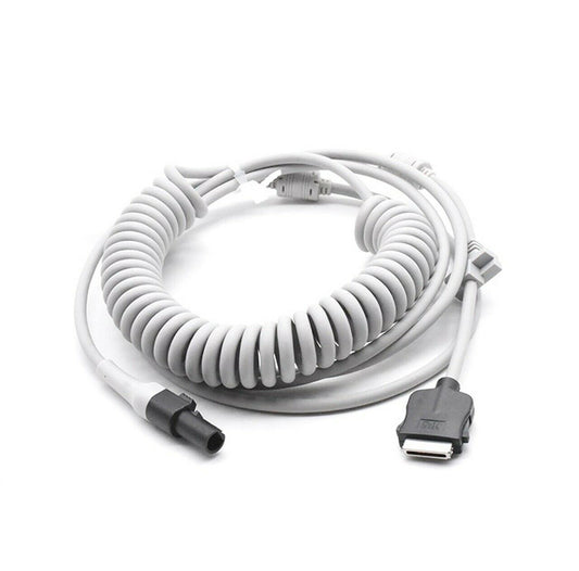 GE Marquette CAM 14 Coiled 15FT EKG Trunk Cable 2016560-002