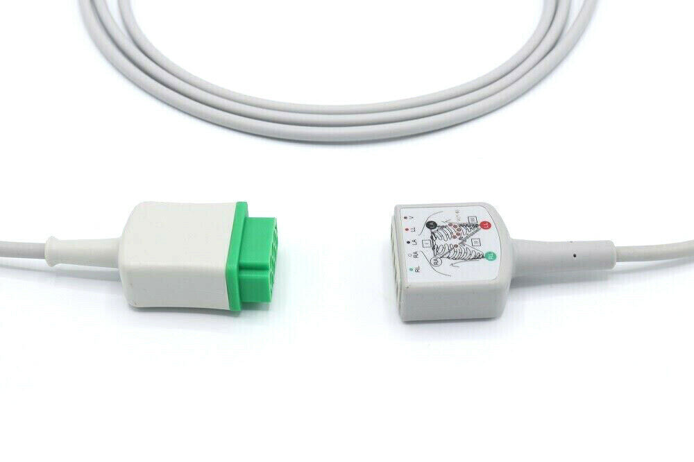 GEagle Dash Solar 11 Pin 3/5 Leads Trunk ECG Cable