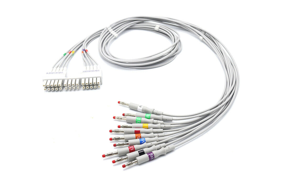 Mortara Burdick 10 Leads Banana EKG Leadwire Compatible 929304150