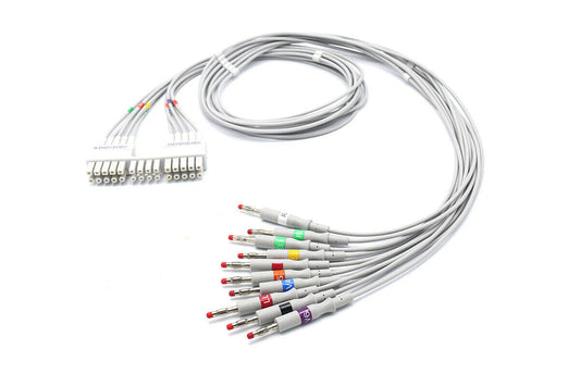 Mortara Burdick 10 Leads Banana EKG Leadwire Compatible 929304150