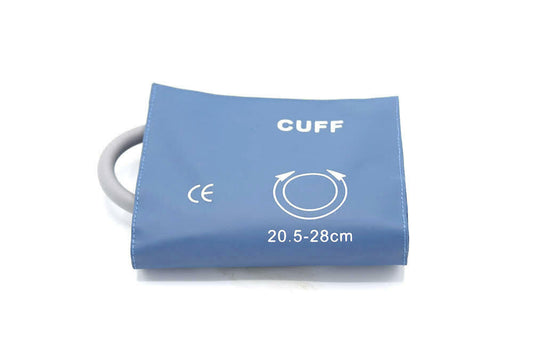 NIBP Cuff Reusable Small Adult Single Hose Blue