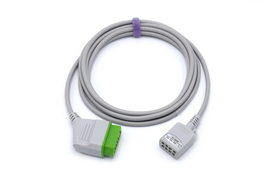 Nihon Kohden ECG Compatible Trunk 12 Pin 3 Leads