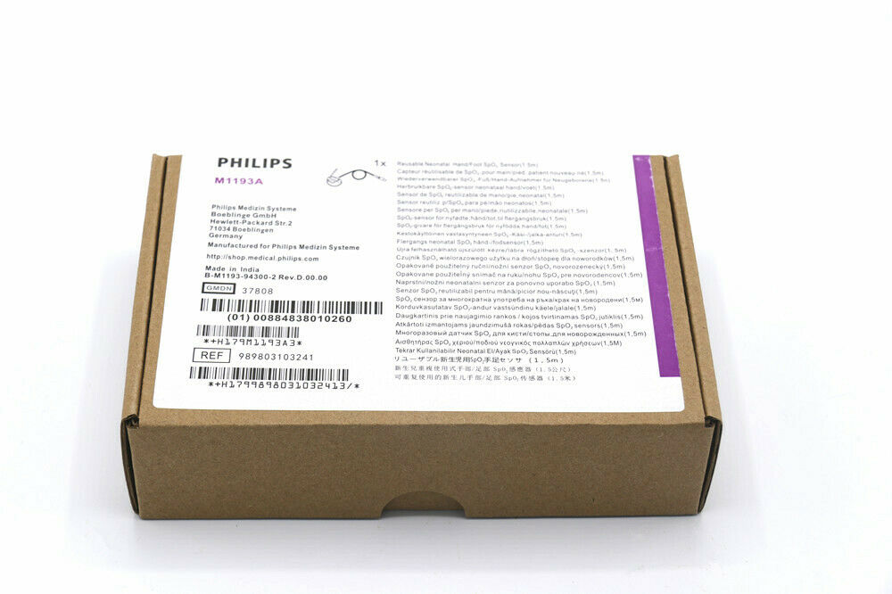 Philips M1193A Neonate Wrap SpO2 Sensor Original
