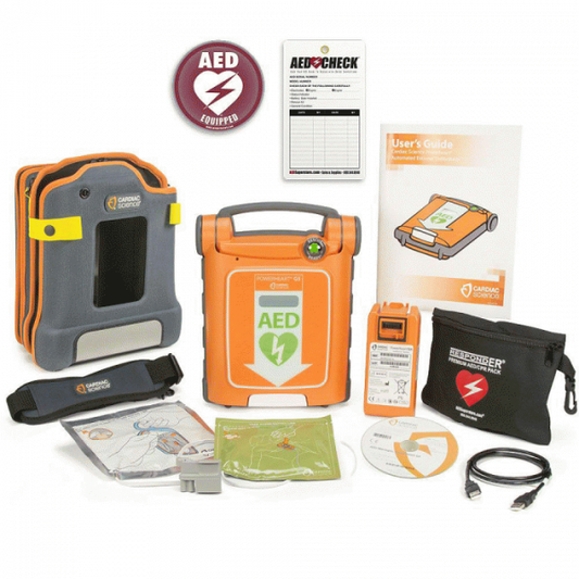 Cardiac Science Powerheart G5 AED ICPR Package, Dual Language (Semi-Automatic) - New