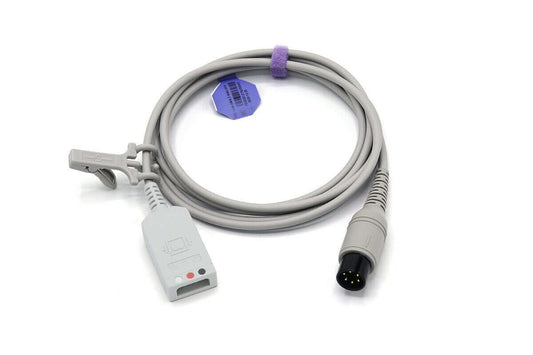 Criticare Drager ECG Trunk Cable 6 Pin 3 Leads Compatible