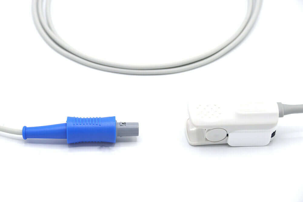 Edan SpO2 Adapter Cable - 6 Pin, 40 Degree Compatible, Same Day Shipping