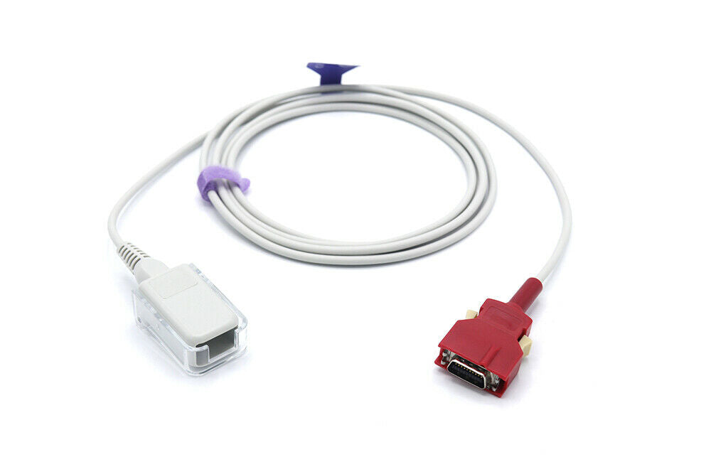 Red Spo2 Cable Masimo Red LNC-04 SpO2 Adapter Cable Compatible – Medical Conduit