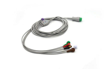 Mindray Passport 12 ECG Cable 12 Pin 3/5 Leads Snap Compatible