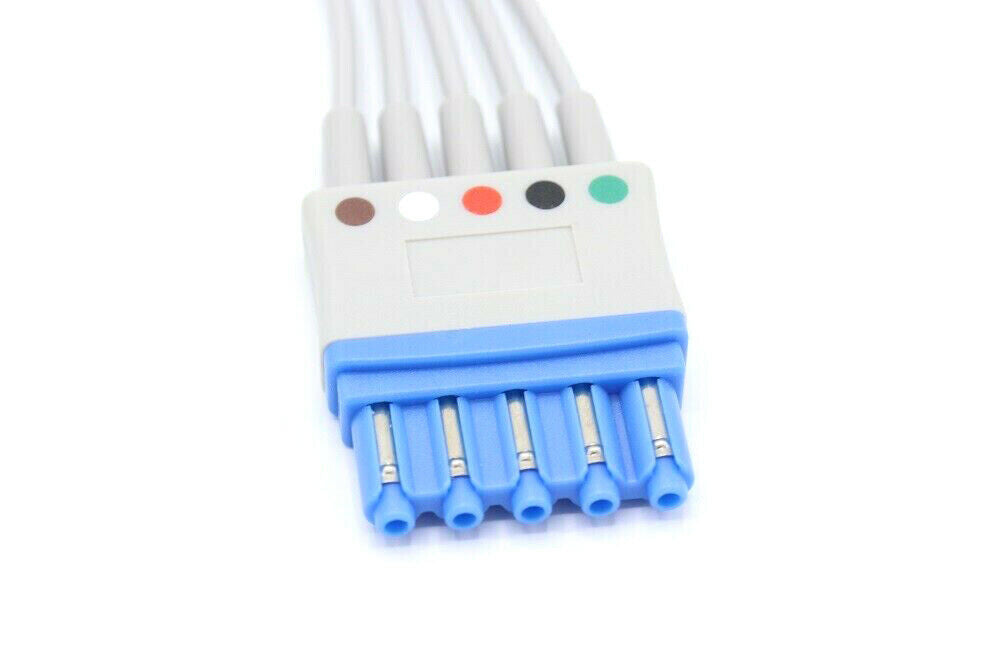 Philips 12 pin 5 Leadwires Grabber ECG Cable Heartstart