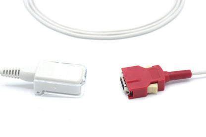 Red LNC-04 LNC-10 SpO2 Adapter Cable