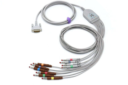 Spacelabs 15 pin 10 Leads Banana EKG Cable