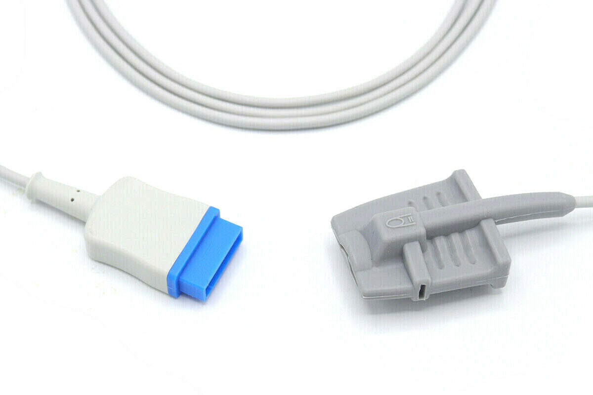 GE Marquette Direct Connect Adult Clip/Soft Nellcor Oximax Spo2 Cable