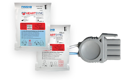 Physio Control Compatible Quick-Combo Defibrillation Pads (Radiotransparent)