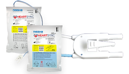 Zoll Compatible Quick-Combo Defibrillation Pads (Radiolucent)