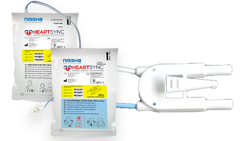 Pediatric Zoll Compatible Quick-Combo Defibrillation Pads
